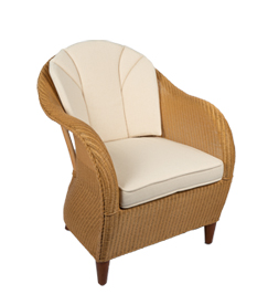 Lloyd loom fauteuil Celine v