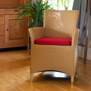 kussen rood Lloyd loom